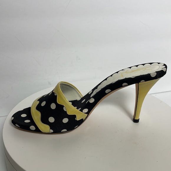 Saint Laurent vintage mules heels size EU 39 according to shoes tables US 9 - Picture 10 of 11